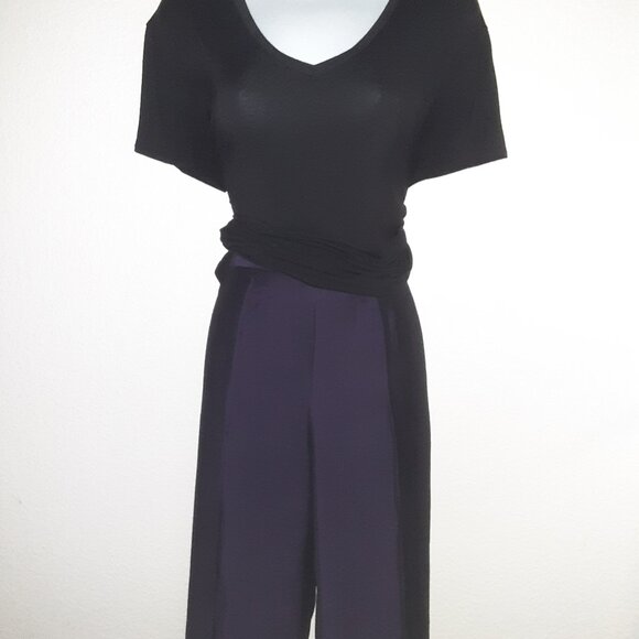 Ann Taylor 2 Piece suit * Aubergine, Deep Purple * Y2K * Fully Lined * Sz 6/8 - Picture 4 of 11